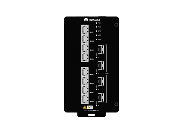 Industrial (DIN Rail–Mounted) CloudEngine S5735I-S8U2XN-V2 Industrial (DIN Rail–Mounted) CloudEngine S5735I-S8U2XN-V2