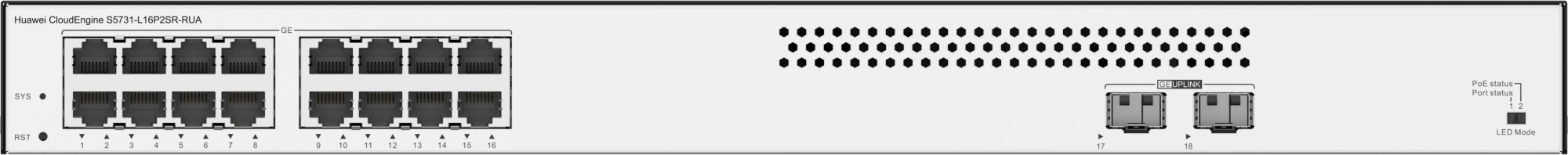 CloudEngine S5731-L16P2SR-RUA