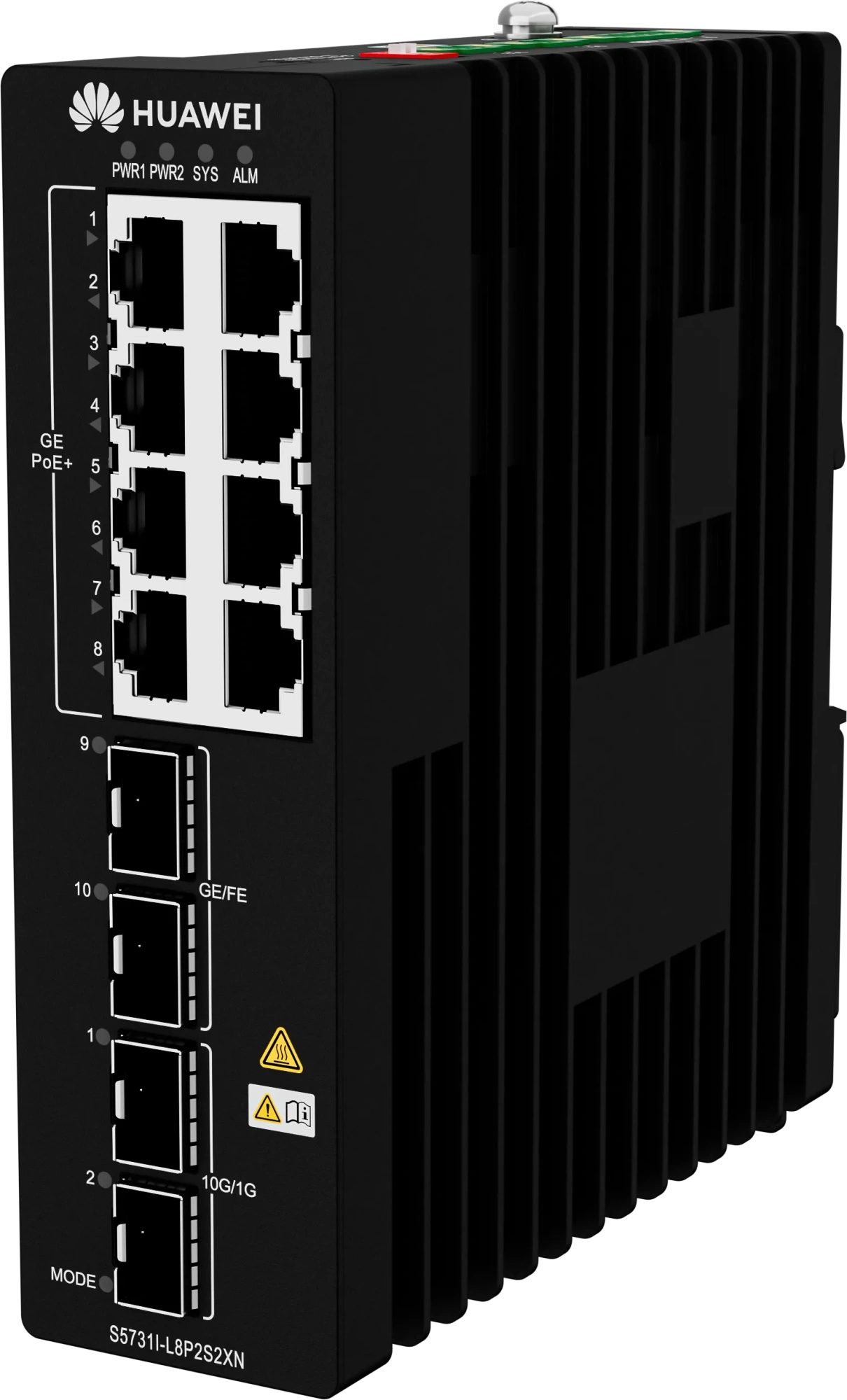 Industrial (DIN Rail–Mounted) S5731I-L8P2S2XN Industrial (DIN Rail–Mounted) S5731I-L8P2S2XN