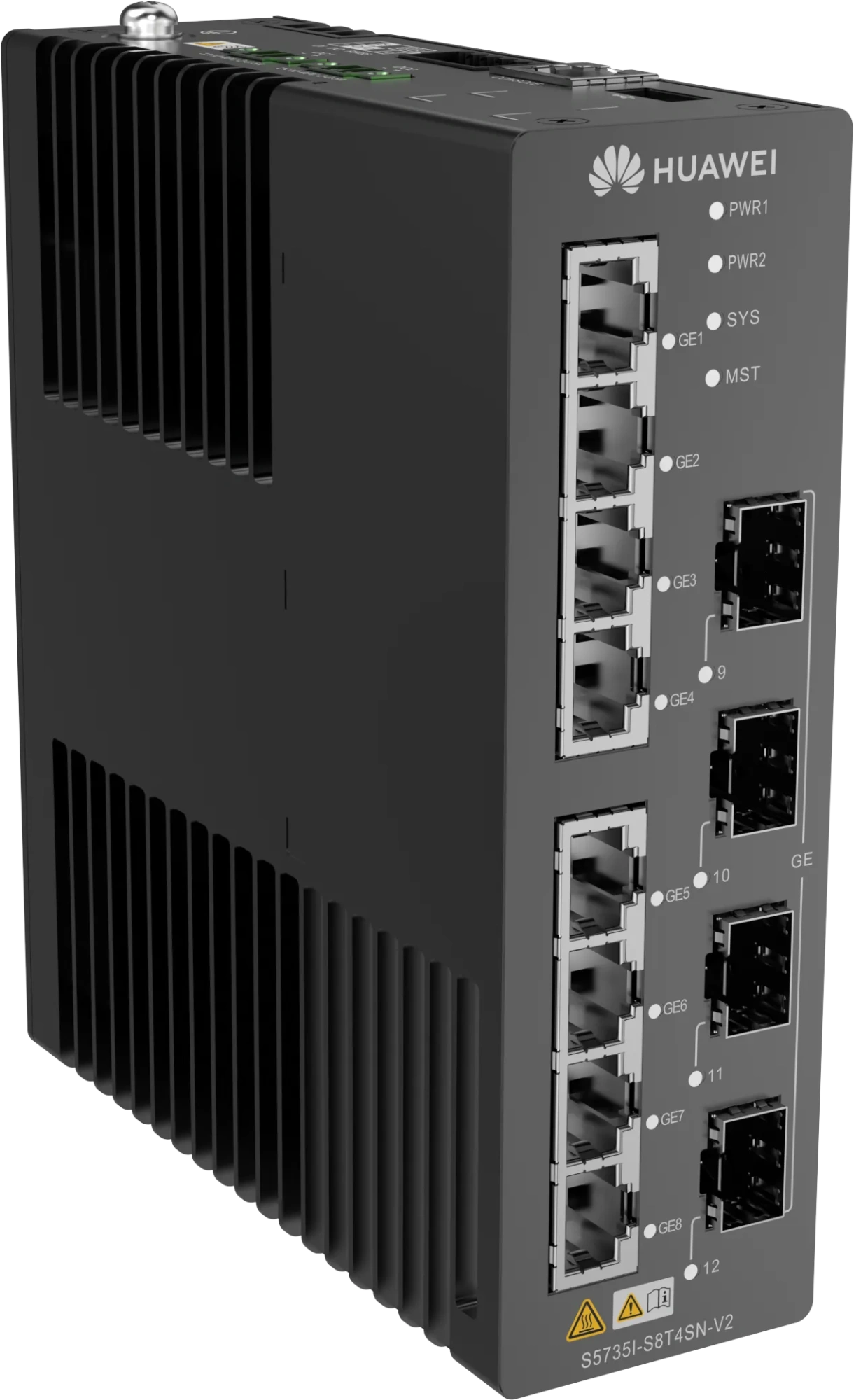 Industrial (DIN Rail–Mounted) CloudEngine S5735I-S8T4SN-V2 Industrial (DIN Rail–Mounted) CloudEngine S5735I-S8T4SN-V2
