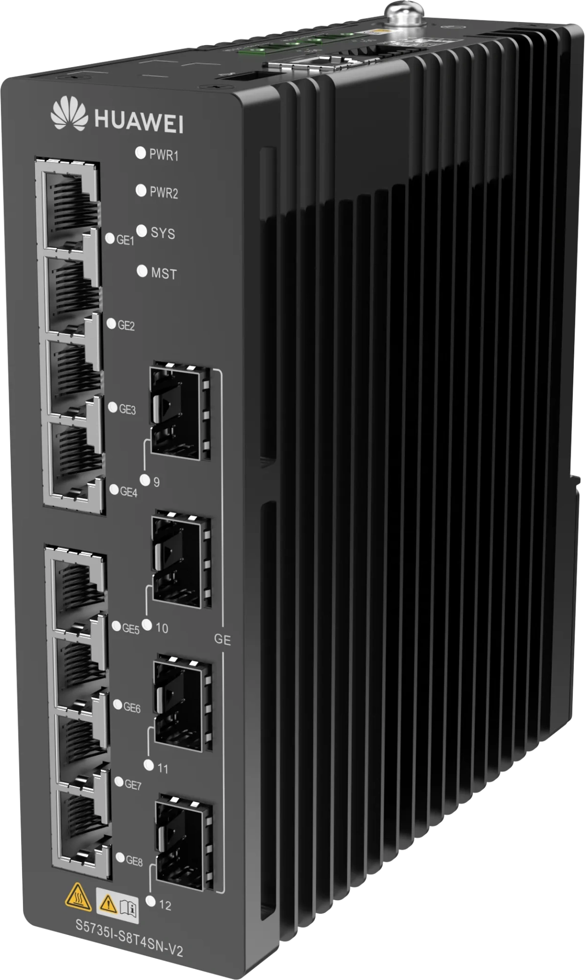 Industrial (DIN Rail–Mounted) CloudEngine S5735I-S8T4SN-V2 Industrial (DIN Rail–Mounted) CloudEngine S5735I-S8T4SN-V2