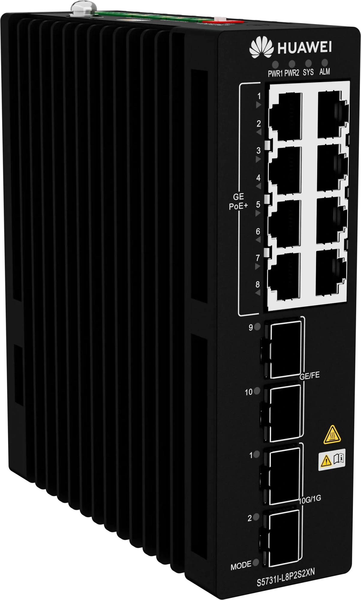 Industrial (DIN Rail–Mounted) S5731I-L8P2S2XN Industrial (DIN Rail–Mounted) S5731I-L8P2S2XN