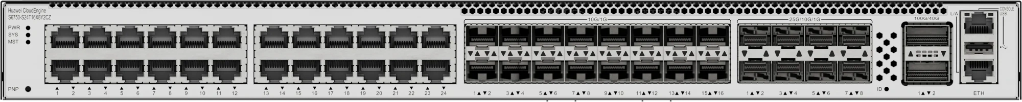 CloudEngine S6750-S24T16X8Y2CZ CloudEngine S6750-S24T16X8Y2CZ