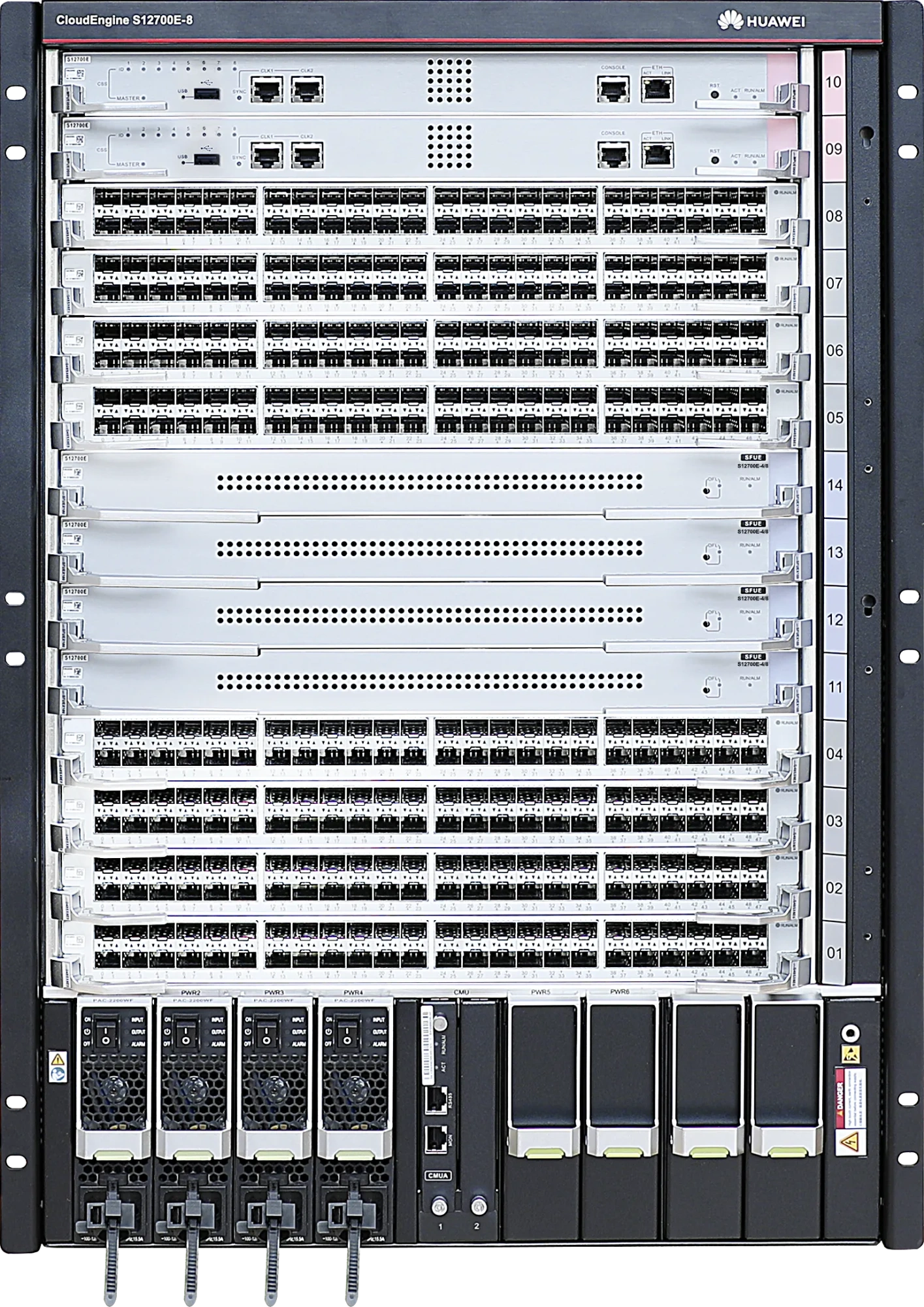 CloudEngine S12700E-8 CloudEngine S12700E-8